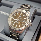  Shop Authentic Tag Heuer Aquaracer Sunray Brown Dial Watch for Men - WAY2018.BA0927 - Luxxuri