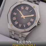  Shop Authentic Guess Asset Quartz Black Dial Silver Steel Strap Watch For Men - GW0575G1 - Luxxuri