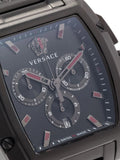  Shop Authentic Versace Dominus Chronograph Quartz Black Dial Black Steel Strap Watch For Men - VE6H00623 - Luxxuri