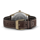  Shop Authentic IWC Pilot's Watch Automatic Spitfire Green Dial Brown Leather Strap Watch for Men - IW326802 - Luxxuri