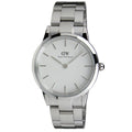  Shop Authentic Daniel Wellington Iconic Link White Dial Silver Steel Strap Watch for Women - DW00100203 - Luxxuri