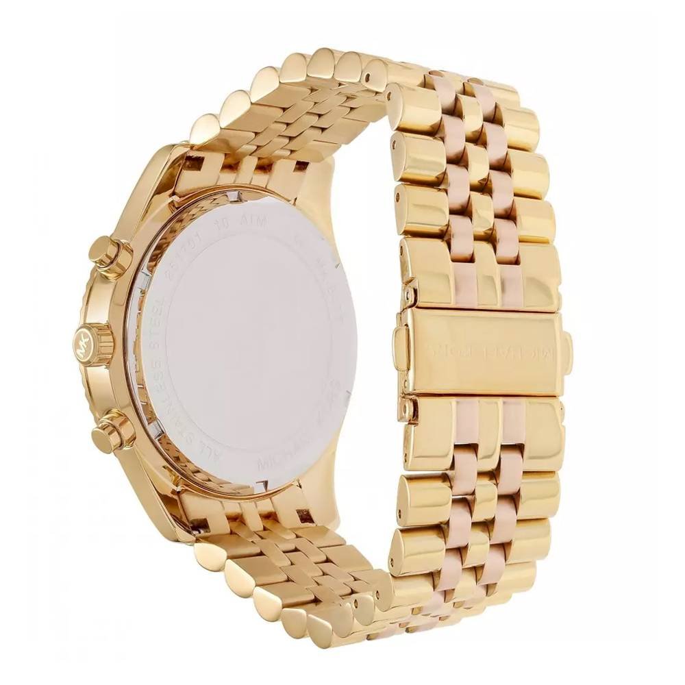  Shop Authentic Michael Kors Lexington Gold Dial Gold Steel Strap Watch for Women - MK6473 - Luxxuri