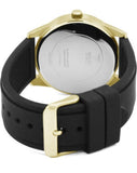  Shop Authentic Guess G Twist Gold Dial Black Leather Strap Watch for Women - W0911L3 - Luxxuri