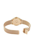  Shop Authentic Calvin Klein Minimal Black Dial Rose Gold Mesh Bracelet Watch for Women - K3M2262Y - Luxxuri