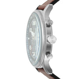  Shop Authentic Fossil Retro Pilot Chronograph Blue Dial Brown Leather Strap Watch for Men - FS5832 - Luxxuri