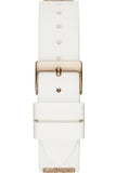  Shop Authentic Guess Swirl Quartz Silver Dial White Rubber Strap Watch For Women - W1096l2 - Luxxuri