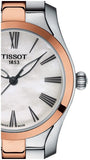  Shop Authentic Tissot T Wave Mother of Pearl Dial Two Tone Steel Strap Watch For Women - T112.210.22.113.01 - Luxxuri