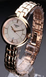  Shop Authentic Tissot T Lady Flamingo Mother of Pearl Dial Rose Gold Steel Strap Watch For Women - T094.210.33.111.01 - Luxxuri
