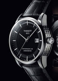  Shop Authentic Tissot T Classic Luxury Powermatic 80 Black Dial Black Leather Strap Watch For Men - T086.408.16.051.00 - Luxxuri