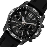  Shop Authentic Guess Commander Black Dial Black Rubber Strap Watch for Men - GW0211G3 - Luxxuri
