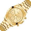  Shop Authentic Guess Eclipse Gold Dial Gold Steel Strap Watch for Women - GW0314L2 - Luxxuri