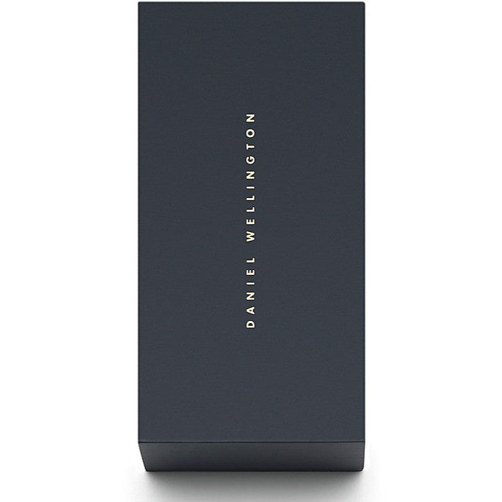 Daniel Wellington Petite Ashfield Black Dial Black Mesh Strap Watch For Women - DW00100245