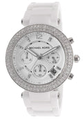  Shop Authentic Michael Kors Parker White Dial White Ceramic Strap Watch for Women - MK5654 - Luxxuri