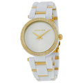  Shop Authentic Michael Kors Delray Rose Gold Dial White Steel Strap Watch for Women - MK4315 - Luxxuri