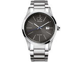  Shop Authentic Calvin Klein Bold Black Dial Silver Steel Strap Watch for Men - K2246107 - Luxxuri