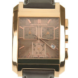  Shop Authentic Burberry Heritage Chronograph Square Grey Dial Brown Leather Strap Watch for Men - BU1566 - Luxxuri