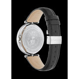  Shop Authentic Versace Palazzo Empire Black Dial Black Leather Strap Watch for Women - VCO060017 - Luxxuri