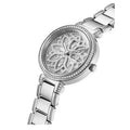  Shop Authentic Guess Lily Quartz Silver Dial Silver Steel Strap Watch For Women - GW0528L1 - Luxxuri
