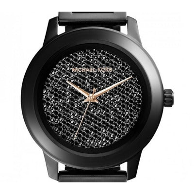  Shop Authentic Michael Kors Kinley Silver Dial Black Steel Strap Watch for Women - MK5999 - Luxxuri