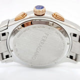  Shop Authentic Salvatore Ferragamo 1927 Chrono Silver Dial Two Tone Steel Strap Watch for Men -  SFKZ00623 - Luxxuri