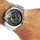  Shop Authentic Fossil Townsman Multifunction Black Dial Silver Steel Strap Watch for Men - ME1135 - Luxxuri