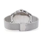  Shop Authentic Tommy Hilfiger Weston Chronograph Blue Dial Silver Mesh Bracelet Watch For Men - 1710504 - Luxxuri