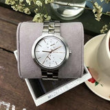  Shop Authentic Michael Kors Garner Analog Silver Dial Silver Steel Strap Watch For Women - MK6407 - Luxxuri