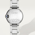  Shop Authentic Cartier Ballon Bleu de Cartier Diamonds Silver Dial Silver Steel Strap Watch for Women - WE902073 - Luxxuri
