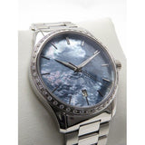  Shop Authentic Gucci G Timeless Diamonds Mother of Pearl Blue Dial Silver Steel Strap Unisex Watch - YA126458 - Luxxuri