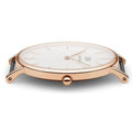  Shop Authentic Daniel Wellington Classic St. Mawes White Dial Brown Leather Strap Watch for Men - DW00100035 - Luxxuri