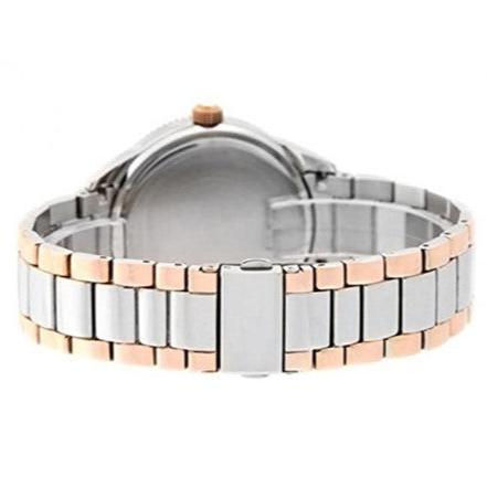  Shop Authentic Bulova Crystal Collection Silver Dial Two Tone Steel Strap Watch for Women - 98N100 - Luxxuri