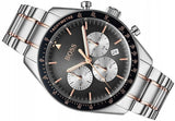  Shop Authentic Hugo Boss Trophy Chronograph Grey Dial Silver Steel Strap Watch for Men - 1513634 - Luxxuri