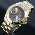  Shop Authentic Marc Jacobs Blade Chronograph Brown Dial Rose Gold Steel Strap Watch for Women - MBM3308 - Luxxuri