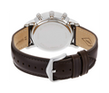  Shop Authentic Fossil Neutra Chronograph White Dial Brown Leather Strap Watch for Men - FS5380 - Luxxuri