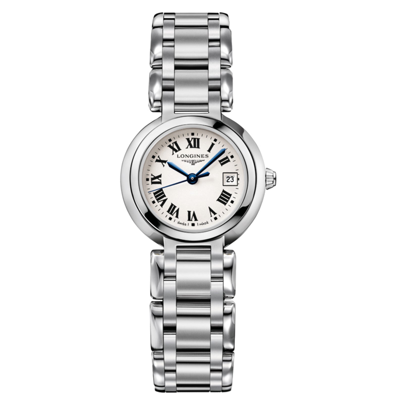  Shop Authentic Longines PrimaLuna White Dial Silver Steel Strap Watch for Women - L8.110.4.71.6 - Luxxuri
