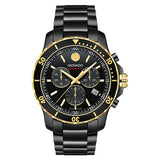  Shop Authentic Movado Series 800 Chronograph Black Dial Black Steel Strap Watch For Men - 2600180 - Luxxuri