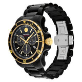  Shop Authentic Movado Series 800 Chronograph Black Dial Black Steel Strap Watch For Men - 2600180 - Luxxuri