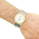  Shop Authentic Tissot T Classic Le Locle Powermatic 80 Silver Dial Two Tone Steel Strap Watch For Men - T0064072203301 - Luxxuri