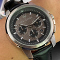  Shop Authentic Maserati Successo 44mm Grey Dial Black Leather Strap Watch For Men - R8871621006 - Luxxuri