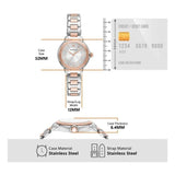  Shop Authentic Emporio Armani Mia Three-Hand Analog Crystal Silver Dial Two Tone Steel Strap Watch For Women - AR11643 - Luxxuri