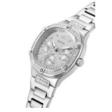  Shop Authentic Guess Duchess Quartz Silver Dial Silver Steel Strap Watch For Women - GW0558L1 - Luxxuri