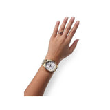  Shop Authentic Tommy Hilfiger Claudia White Dial Gold Steel Strap Watch for Women - 1781742 - Luxxuri