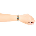  Shop Authentic Gucci G-Frame Floral Mother of Pearl Dial White Leather Strap Watch For Women - YA147407 - Luxxuri