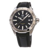  Shop Authentic Tag Heuer Aquaracer Quartz Black Dial Black Rubber Strap Watch for Men -  WBD1110.FT8021 - Luxxuri