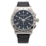  Shop Authentic Salvatore Ferragamo 1927 Chrono Analog Black Dial Black Leather Strap Watch for Men -  SFKZ00123 - Luxxuri