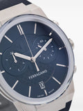  Shop Authentic Salvatore Ferragamo Sapphire Chrono Blue Dial Blue Rubber Strap Watch for Men - SFME00923 - Luxxuri