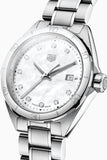  Shop Authentic Tag Heuer Formula 1 White Mother of Pearl Dial Silver Steel Strap Watch for Women - WBJ1319.BA0666 - Luxxuri