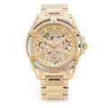  Shop Authentic Guess Queen Quartz Gold Dial Gold Steel Strap Watch For Women - GW0464L2 - Luxxuri
