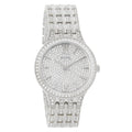  Shop Authentic Bulova Crystal Collection Silver Dial Silver Steel Strap Watch for Women - 96L243 - Luxxuri