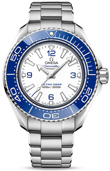  Shop Authentic Omega Planet Ocean 6000M Co Axial Master Chronometer 45.5mm White Dial Silver Steel Strap Watch for Men - 21530462104001 - Luxxuri